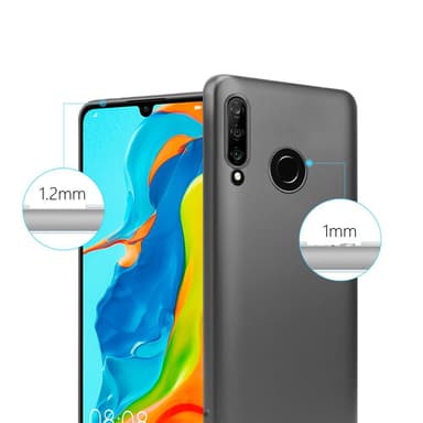 Huawei P30 LITE Suojakuori Kotelo (harmaa)