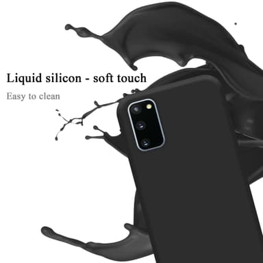 Samsung Galaxy S20 FE Suojakuori Kotelo (Musta)