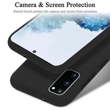 Samsung Galaxy S20 FE Suojakuori Kotelo (Musta)