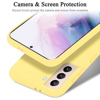Samsung Galaxy S22 PLUS Suojakuori Kotelo (Keltainen)