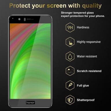 Honor V8 Suojakalvo Karkaistu lasi Näytönsuoja