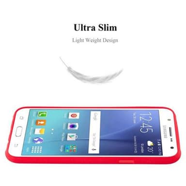Suojakuori Samsung Galaxy J7 2015 Kotelo (Punainen)