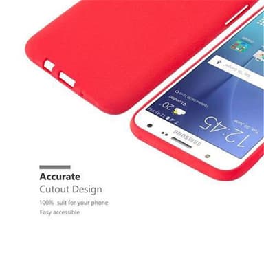 Suojakuori Samsung Galaxy J7 2015 Kotelo (Punainen)