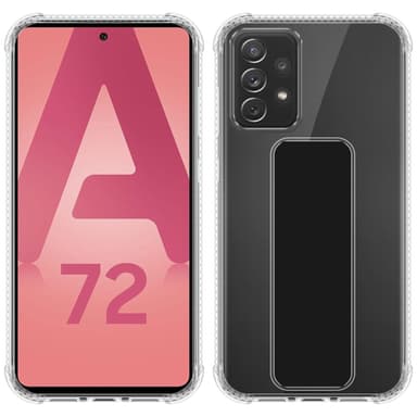 Samsung Galaxy A72 4G / 5G Suojakuori Kotelo (Musta)