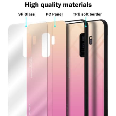 Suojakuori Samsung Galaxy S9 PLUS Kotelo (Musta)