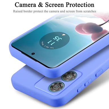 Motorola Edge 40 Neo Suojakuori Kotelo (Violetti)