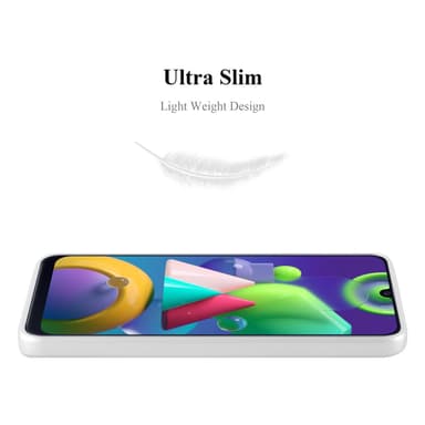 Samsung Galaxy M31 Suojakuori Kotelo (Hopea)