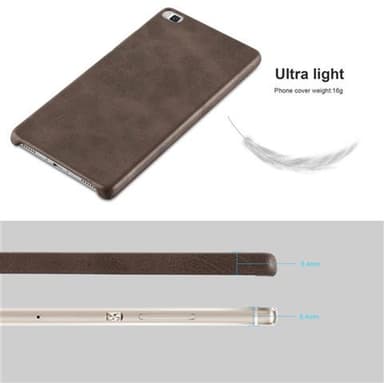 Huawei P8 Suojakuori Case Kotelo (Ruskea)