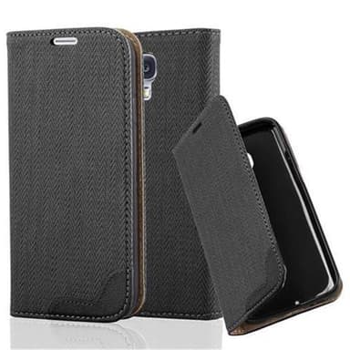 Lompakkokotelo Samsung Galaxy S4 Suojakuori (Musta)