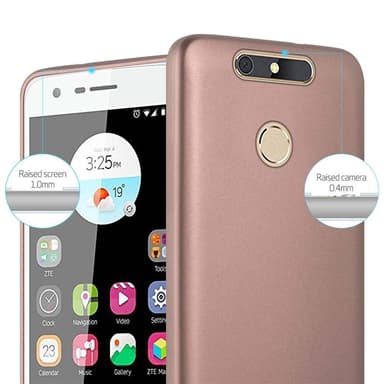 ZTE Blade V8 MINI Suojakuori Kotelo (Vaaleanpunainen)