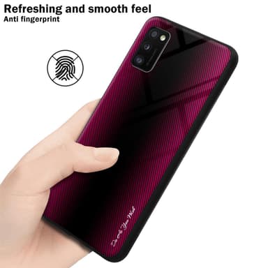 Samsung Galaxy A41 Suojakuori Kotelo (Vaaleanpunainen)