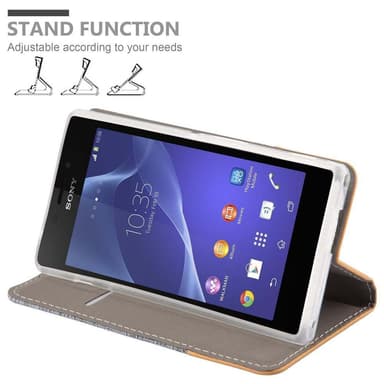 Sony Xperia M2 / M2 AQUA Suojakuori Lompakkokotelo