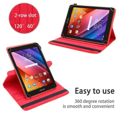 Asus ZenPad C (7.0 tuumaa) Suojakuori Kotelo (Punainen)