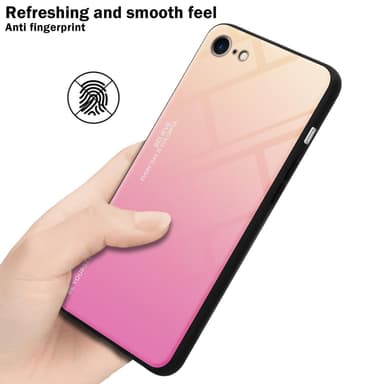 Suojakuori iPhone 7 / 7S / 8 / SE 2020 Kotelo (Musta)