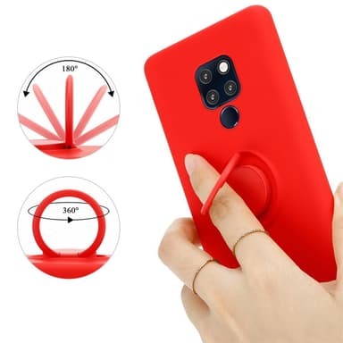 Huawei MATE 20 Suojakuori Case Kotelo (Punainen)