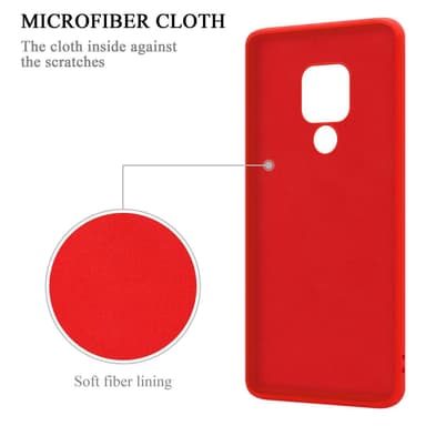 Huawei MATE 20 Suojakuori Case Kotelo (Punainen)