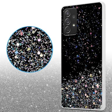 Samsung Galaxy A72 4G / 5G Suojakuori Kotelo (Musta)