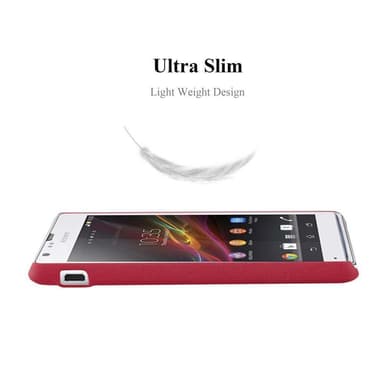 Sony Xperia SP Suojakuori Kotelo Case (Punainen)