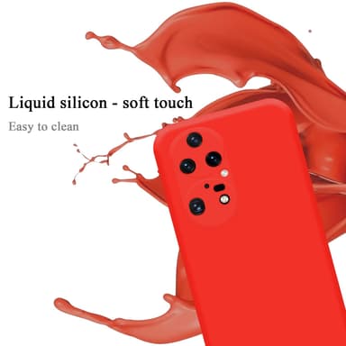 Huawei P50 PRO Suojakuori Kotelo Case (Punainen)