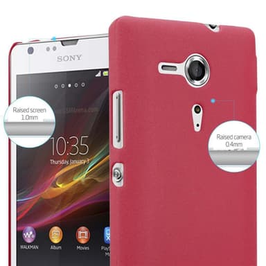 Sony Xperia SP Suojakuori Kotelo Case (Punainen)
