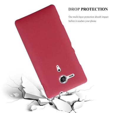 Sony Xperia SP Suojakuori Kotelo Case (Punainen)