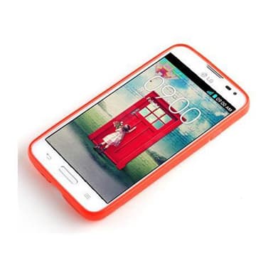 LG L70 (1. SIM) Suojakuori Cover (Punainen)