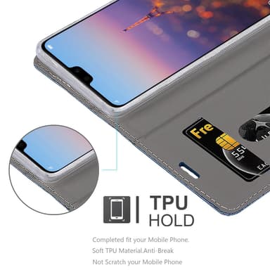Huawei P20 PRO / P20 PLUS Suojakuori Lompakkokotelo