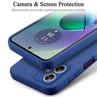 Motorola Moto G54 Suojakuori Kotelo Case (Sininen)