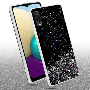 Samsung Galaxy A02 / M02 Suojakuori Kotelo (Musta)