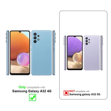 Samsung Galaxy A32 4G Suojakuori Lompakkokotelo