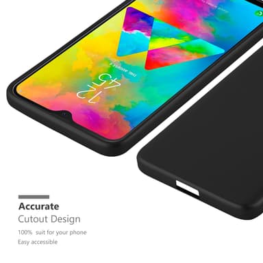 Samsung Galaxy M20 Suojakuori Kotelo (Musta)