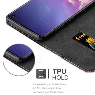 Samsung Galaxy S10 4G Suojakuori (Vaaleanpunainen)