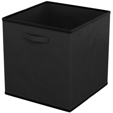 6x Säilytyslaatikko Kokoontaittuva vaatteille (musta)