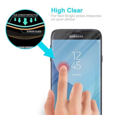 Samsung Galaxy J7 2018 Näytönsuoja Karkaistu lasi