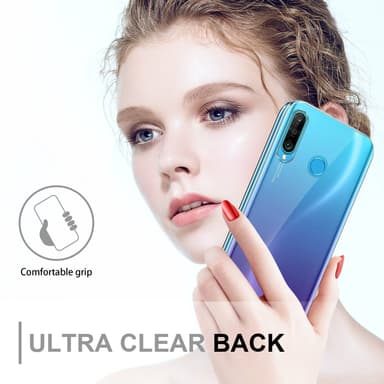 Huawei P30 LITE Suojakuori Case Cover (Läpinäkyvä)
