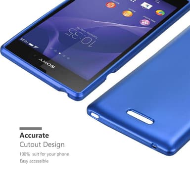 Sony Xperia T3 Suojakuori Kotelo (Sininen)