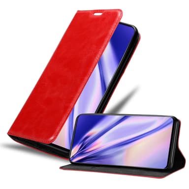 OnePlus Nord N100 Suojakuori Lompakkokotelo (Punainen)