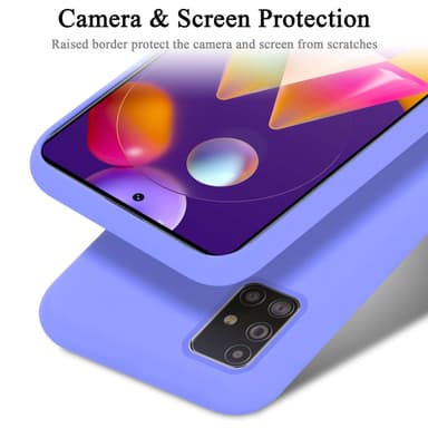 Samsung Galaxy M31s Suojakuori Kotelo (Violetti)