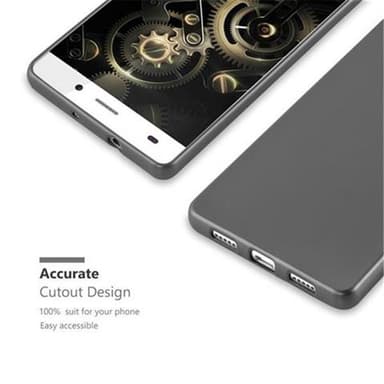 Huawei P8 LITE 2015 Suojakuori Kotelo (harmaa)