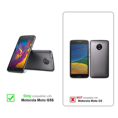 Suojakuori Motorola MOTO G5S Kotelo (Punainen)