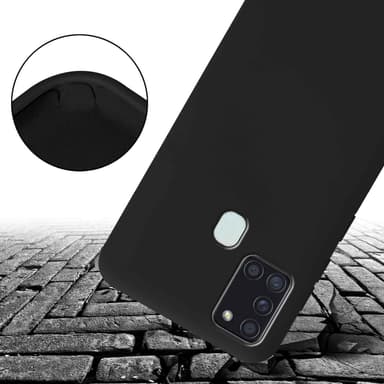 Suojakuori Samsung Galaxy A21s Kotelo (Musta)