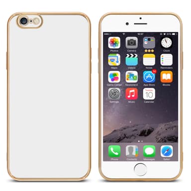 iPhone 6 PLUS / 6S PLUS Suojakuori Cover (Valkoinen)