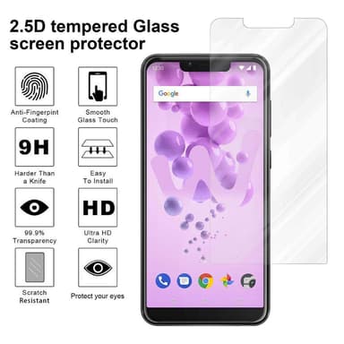 WIKO VIEW 2 GO Näytönsuoja Karkaistu lasi Suojakalvo