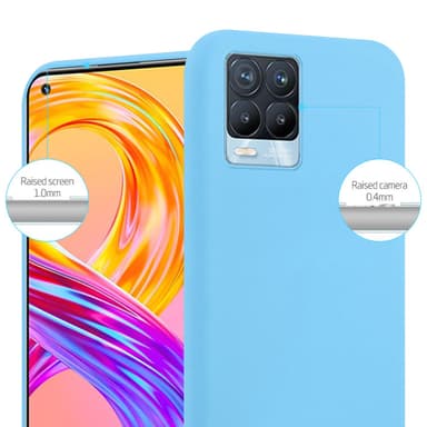 Suojakuori Realme 8 4G / 8 PRO Kotelo (Sininen)