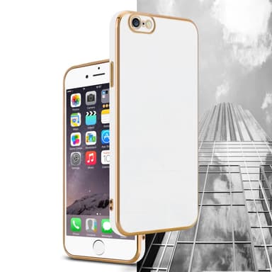 iPhone 6 PLUS / 6S PLUS Suojakuori Cover (Valkoinen)
