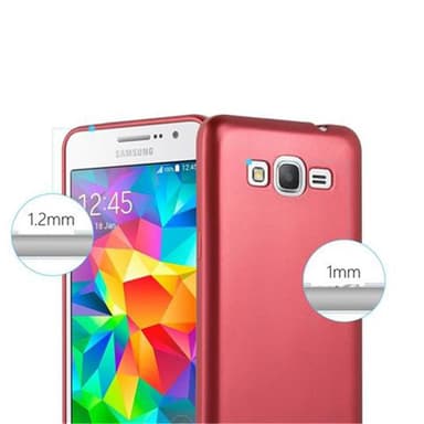 Samsung Galaxy GRAND PRIME Suojakuori Kotelo (Punainen)