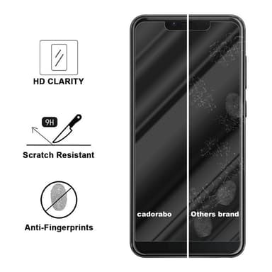 WIKO VIEW 2 GO Näytönsuoja Karkaistu lasi Suojakalvo
