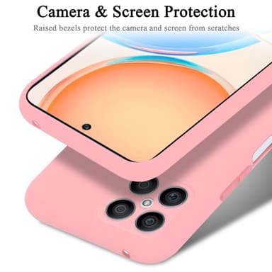 Honor X8 Suojakuori Kotelo Case (Vaaleanpunainen)