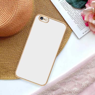 iPhone 6 PLUS / 6S PLUS Suojakuori Cover (Valkoinen)
