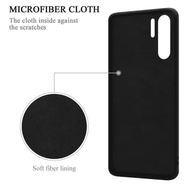 Huawei P30 PRO Suojakuori Case Kotelo (Musta)